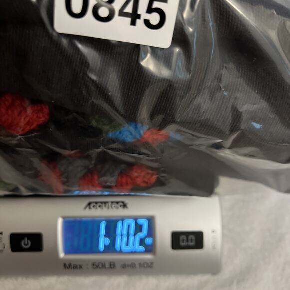 Lakhay's Los Angeles Womens Crochet Jacket Sz M/L Multicolor Festival Boho Artsy - Picture 8 of 8